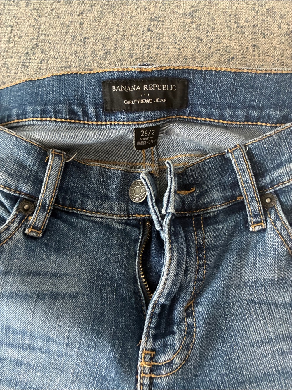 Banana Republic Slim Men's Jeans in Medium Blue Denim